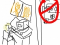 do something in private