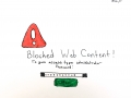 blocked web content