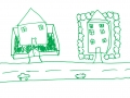 There is a house with a large fence surrounding the property. To me privacy means I have a personal space that others cannot see. By Joe S. age 21